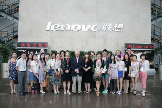 Official visit a Lenovo headquarters 
